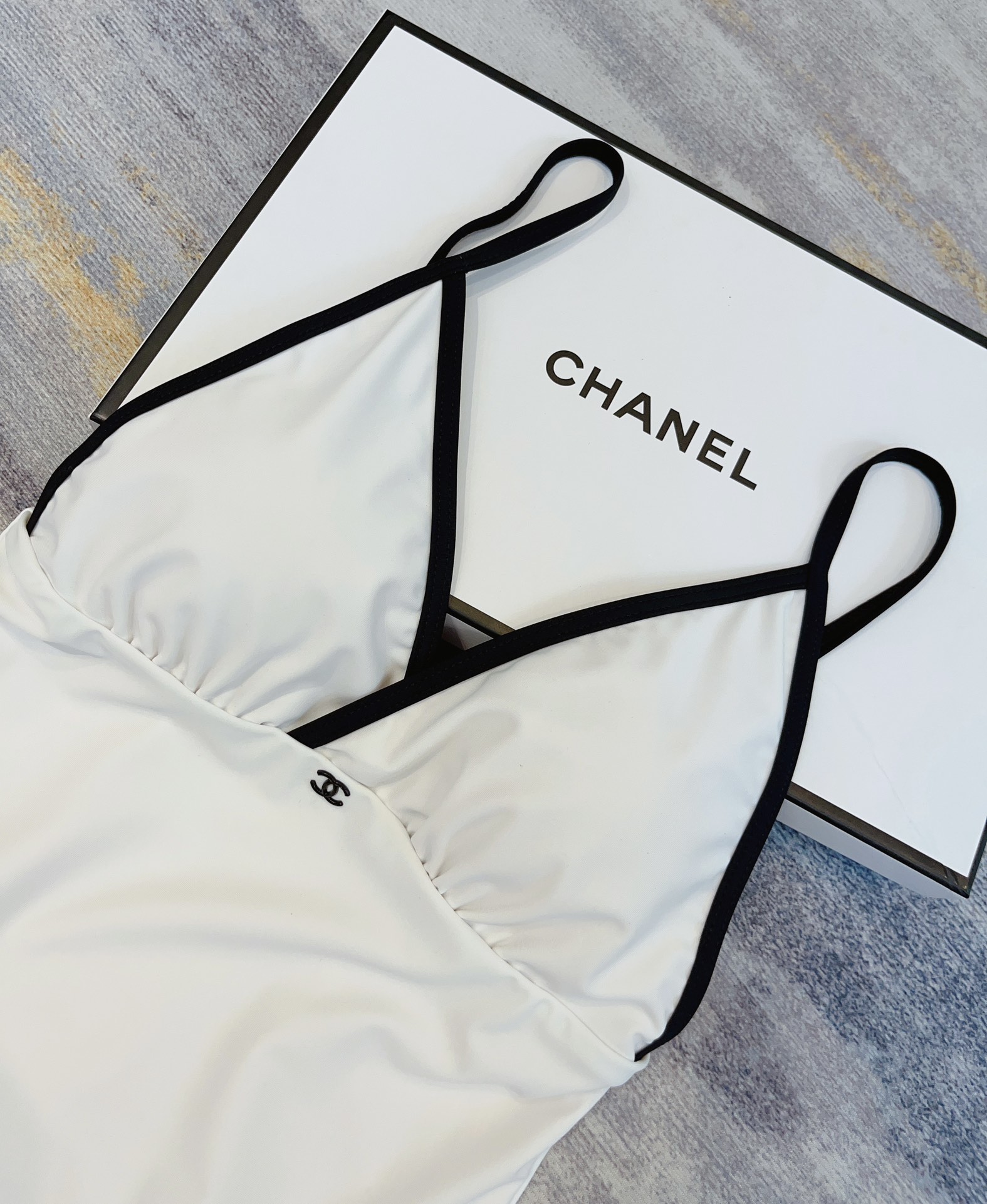 Chanel one piece swimsuit