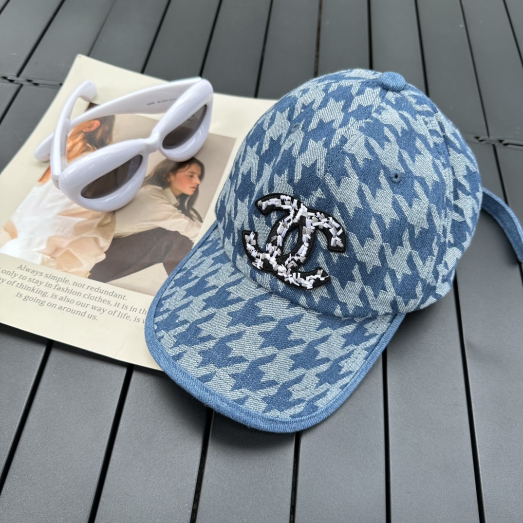 Chanel early spring new original single baseball cap