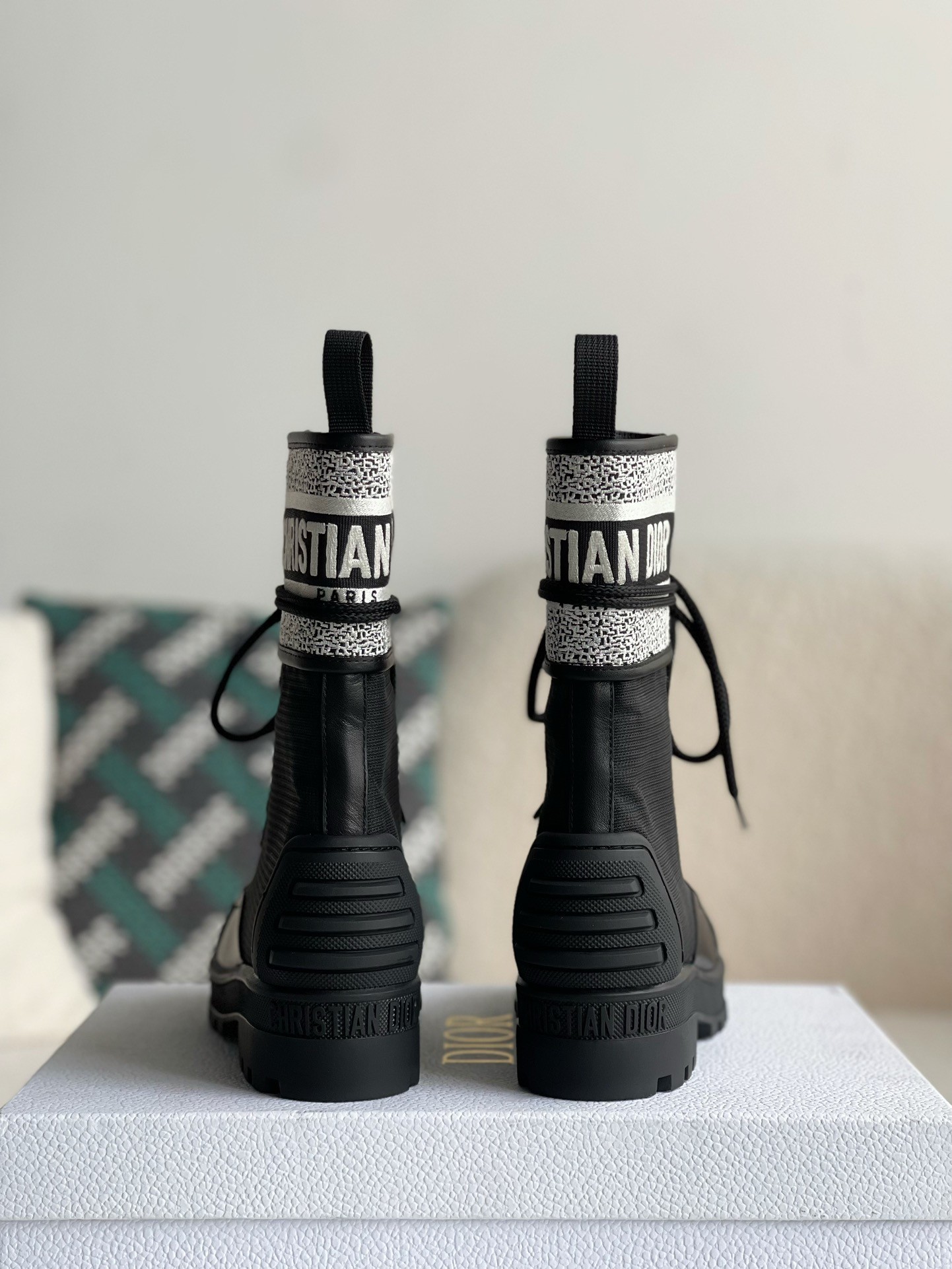 Dior D-Major black women's boots