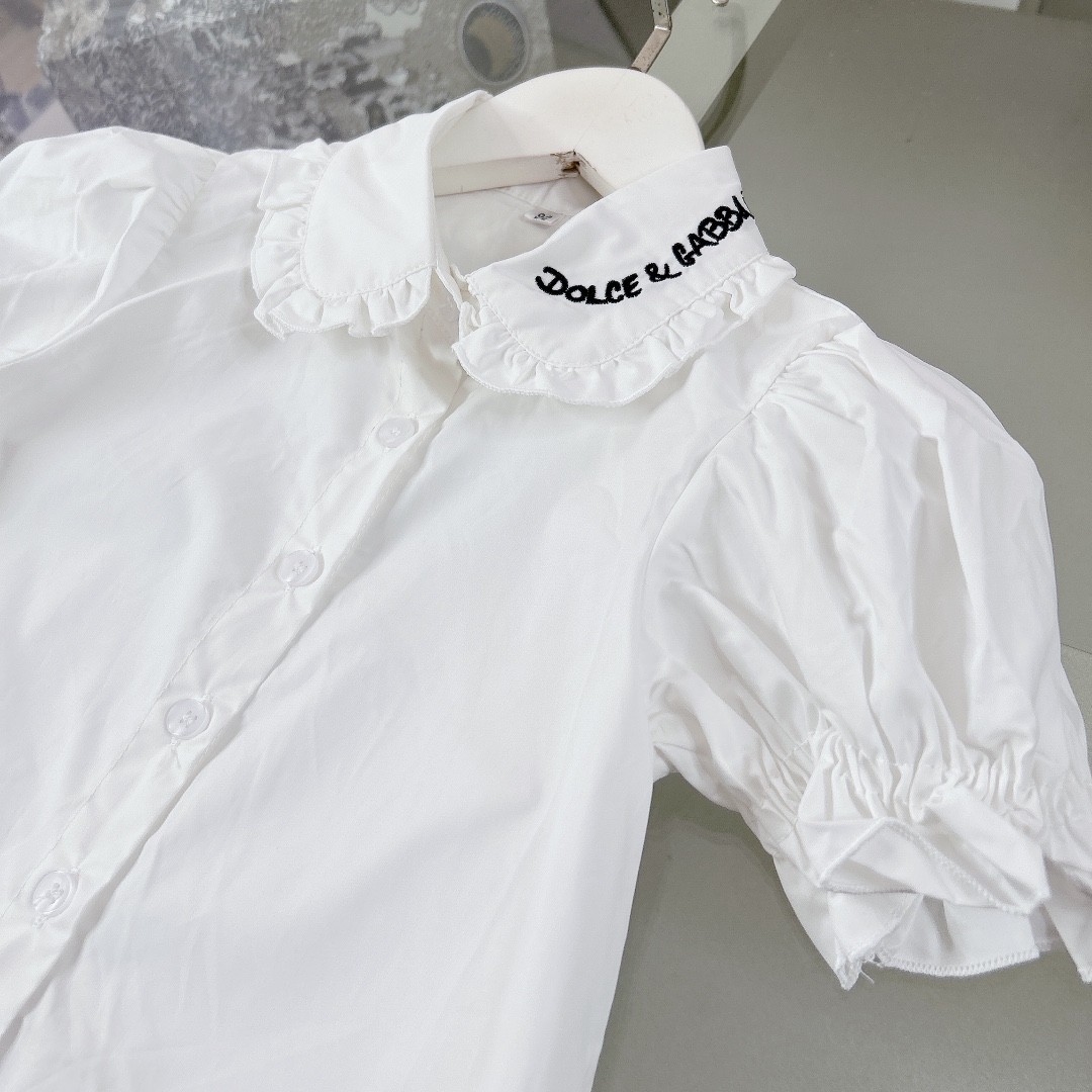 D&G spring and summer girls skirt suit