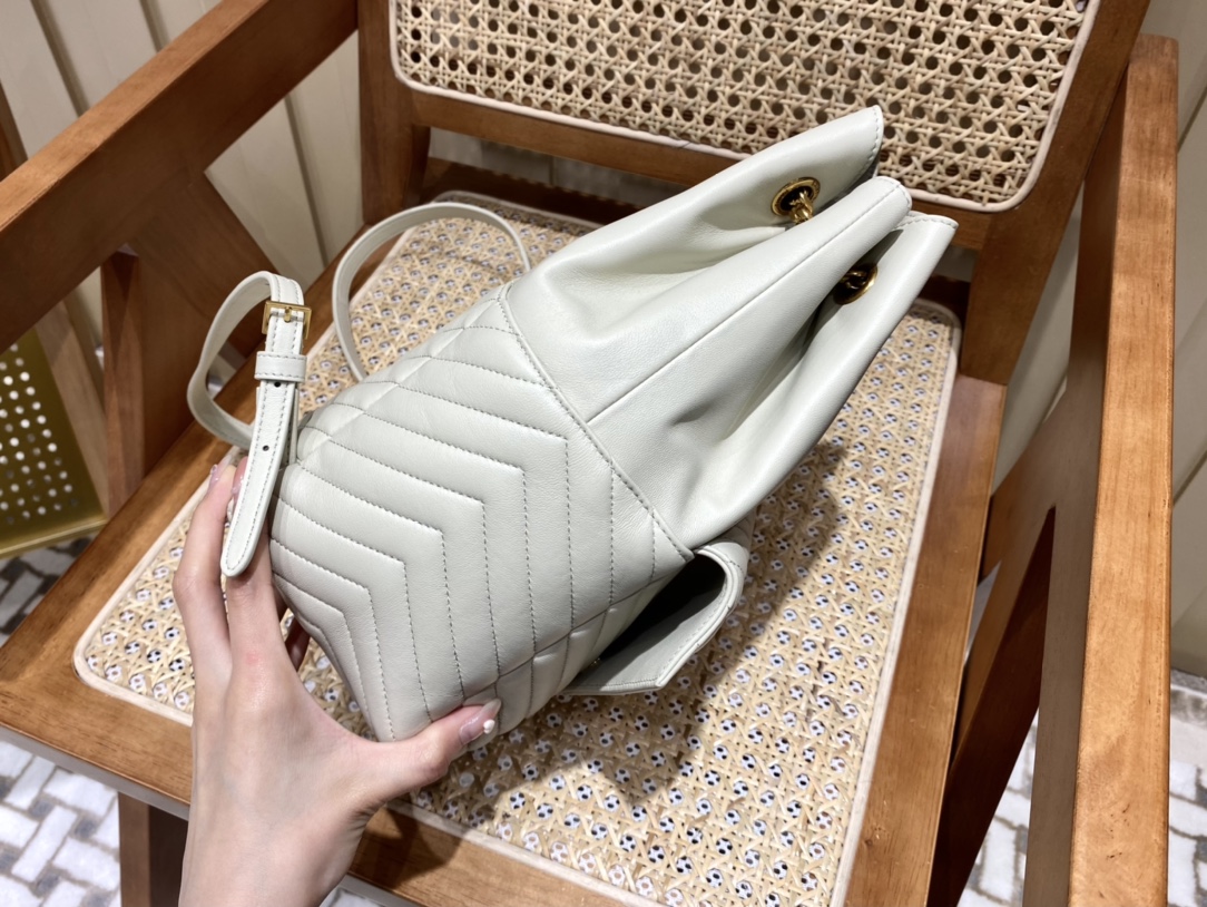 SAINT LAURENT 【𝐌𝐢𝐧𝐢 𝐍𝐨𝐥𝐢𝐭𝐚】672738 original leather.JD