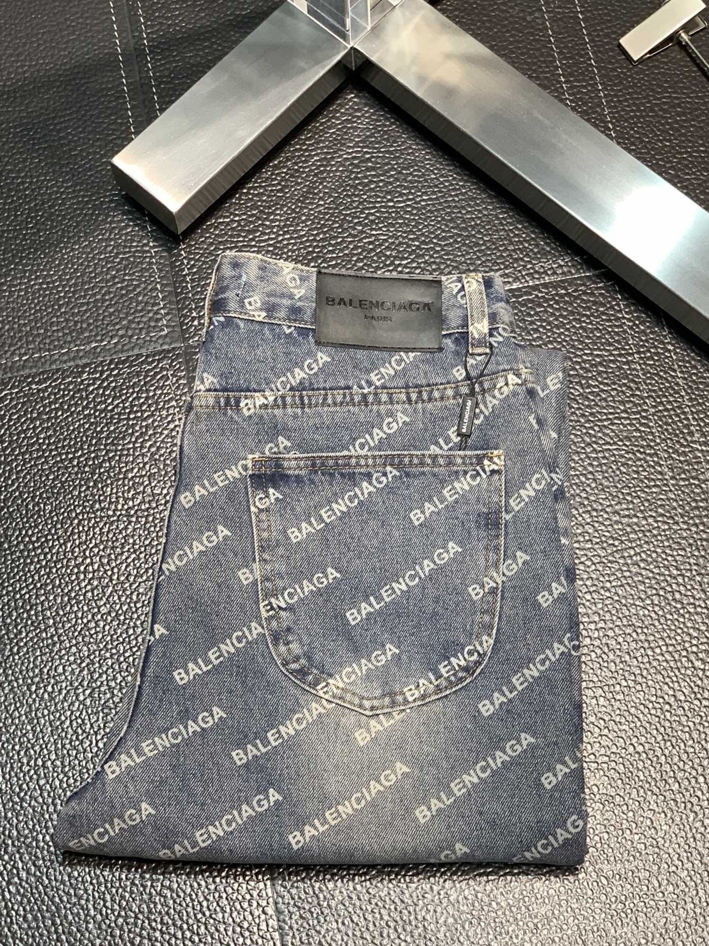 Balenciaga men's casual jeans