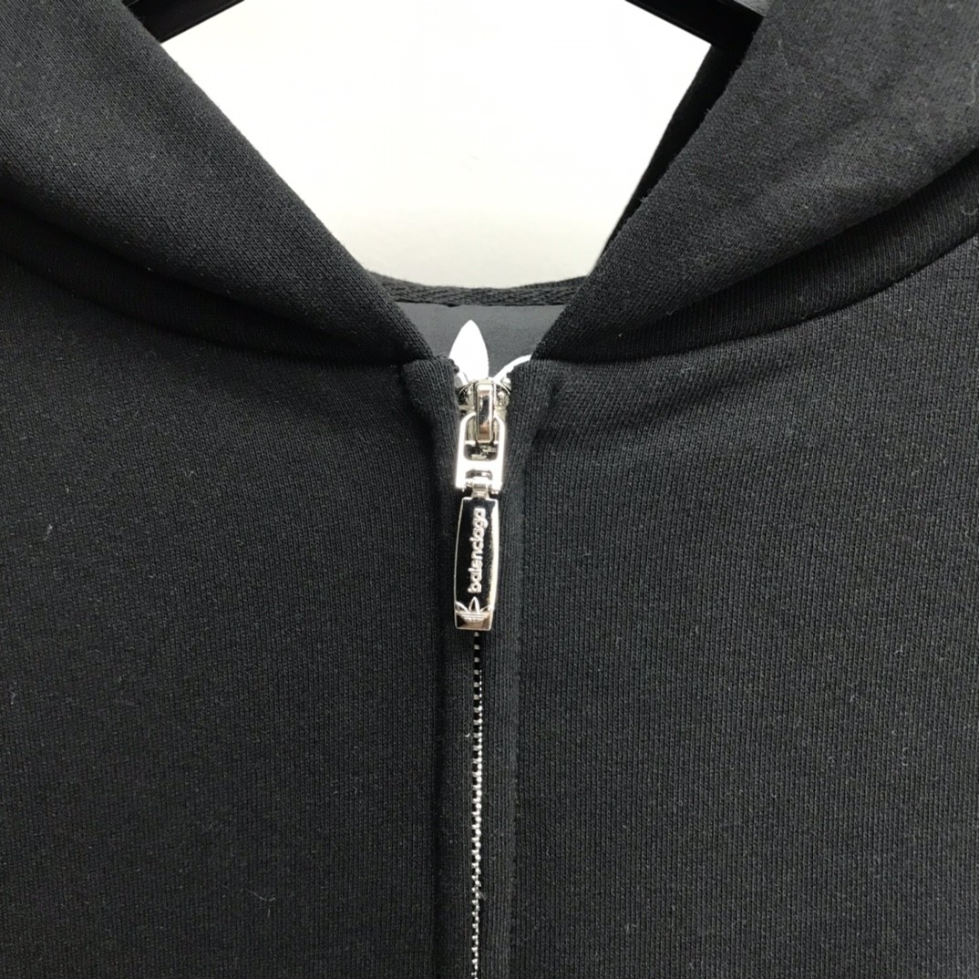 Balenciaga Ardy Wiranata logo zipper hoodie