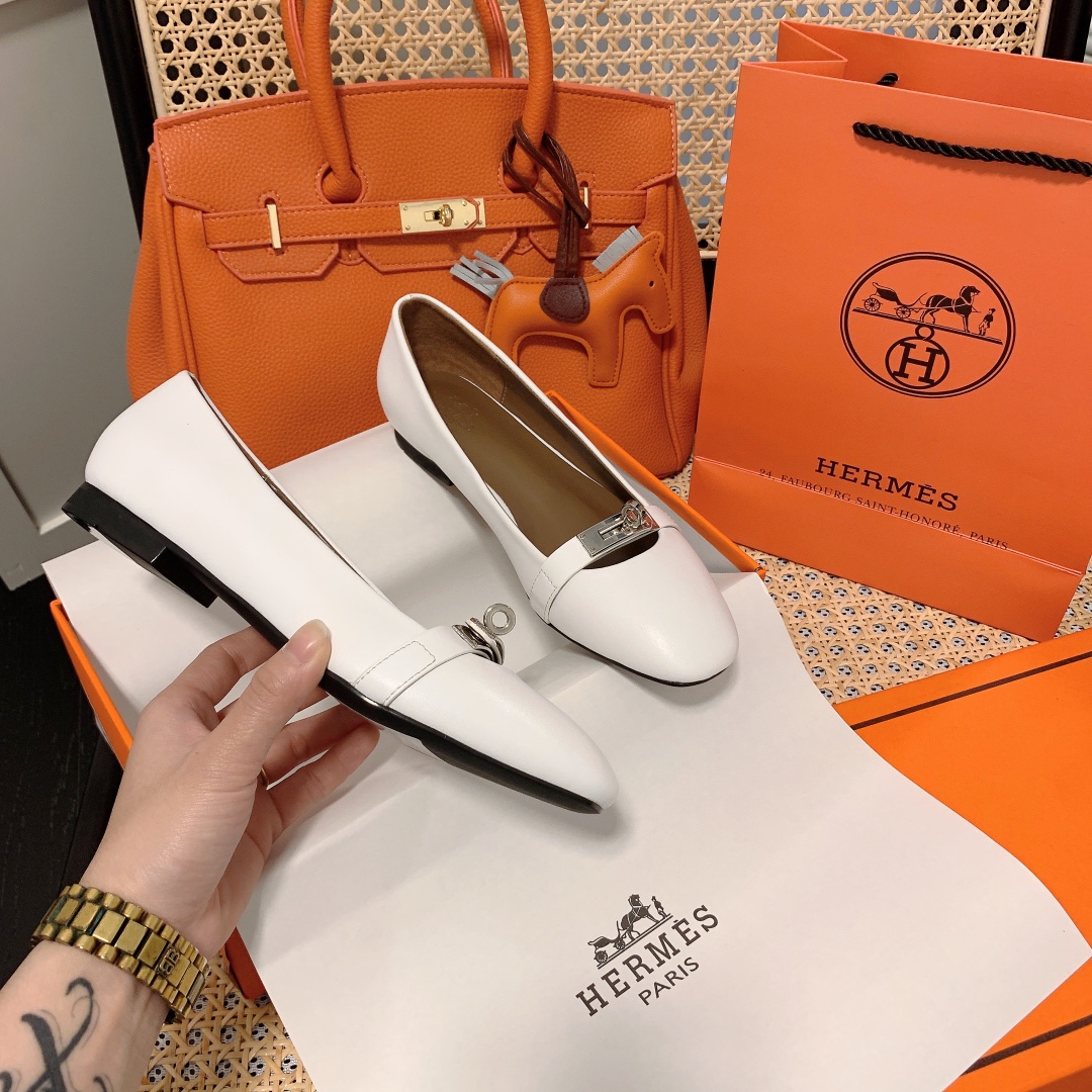 Hermes H shoes