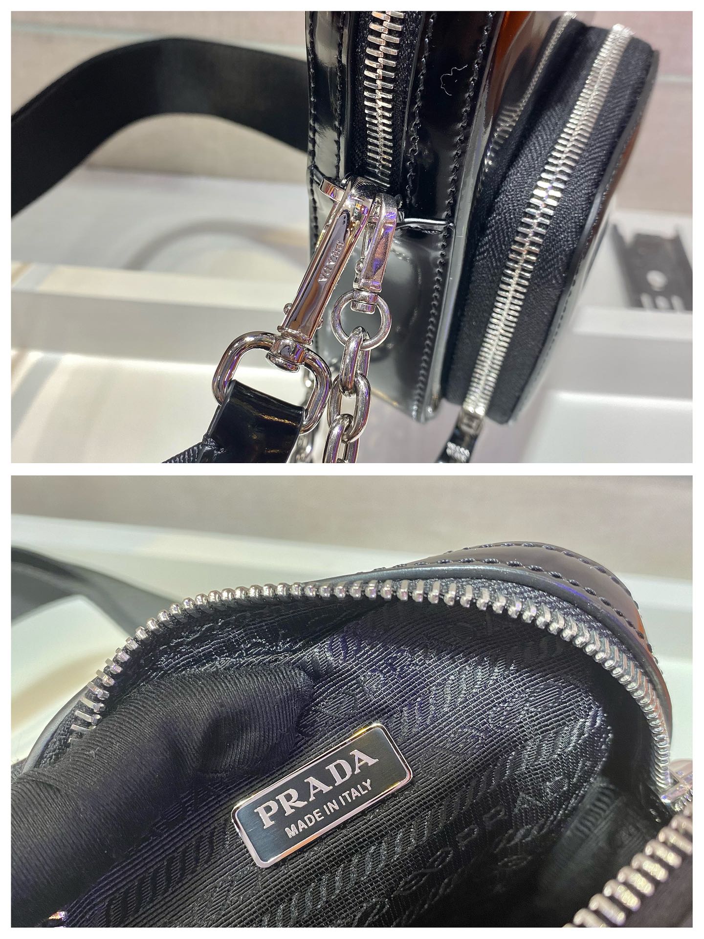 𝐏𝐑𝐀𝐃𝐀 1BH183 Mini handbag