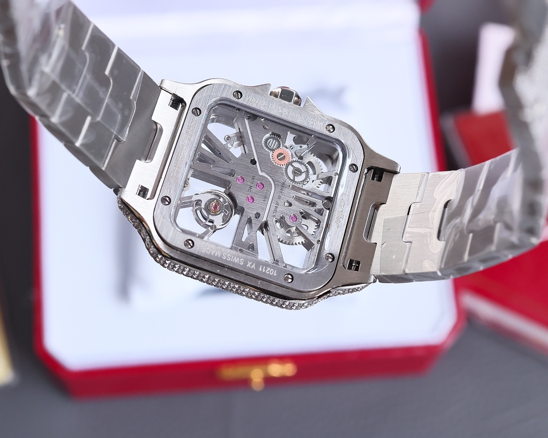 Cartier Santos Skeleton Collection