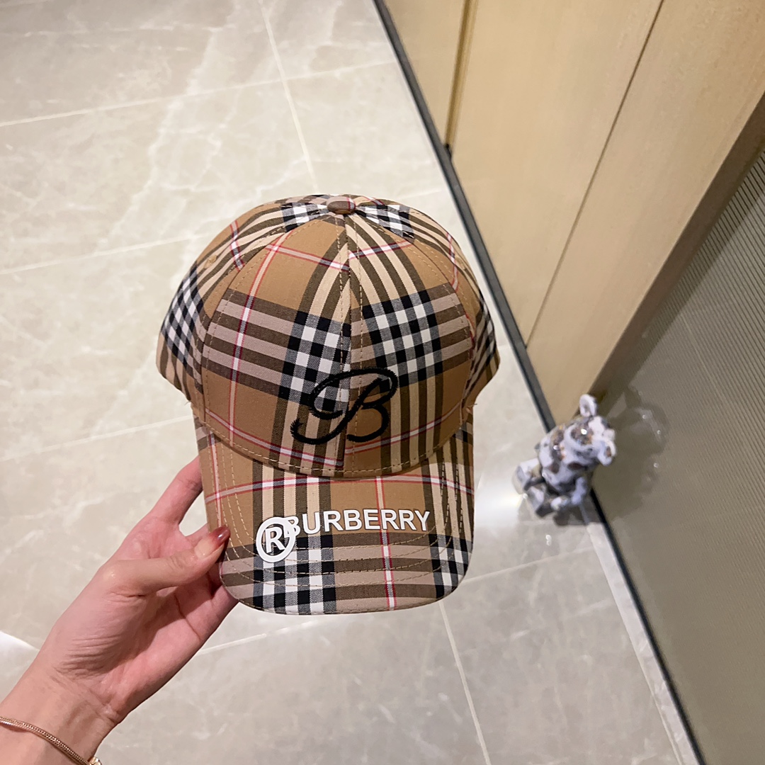 [Burberry Burberry] 2023 new style embroidered baseball cap