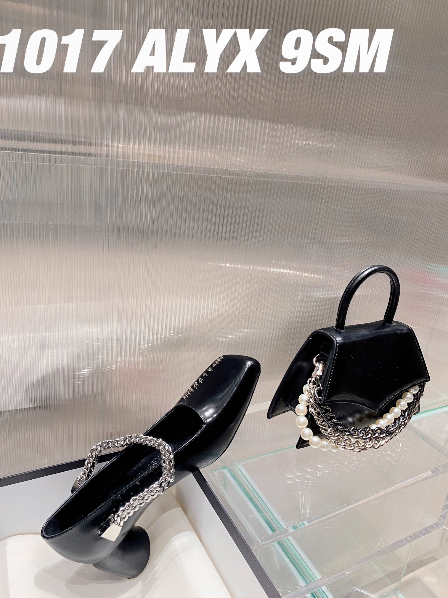 1017 ALYX 9SM chain high heels