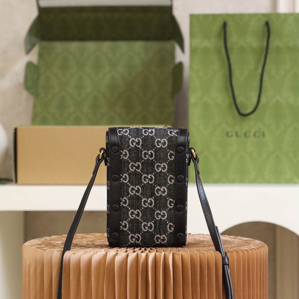 GUCCI 𝐃𝐞𝐧𝐢𝐦 black denim [full copper version #625615#]