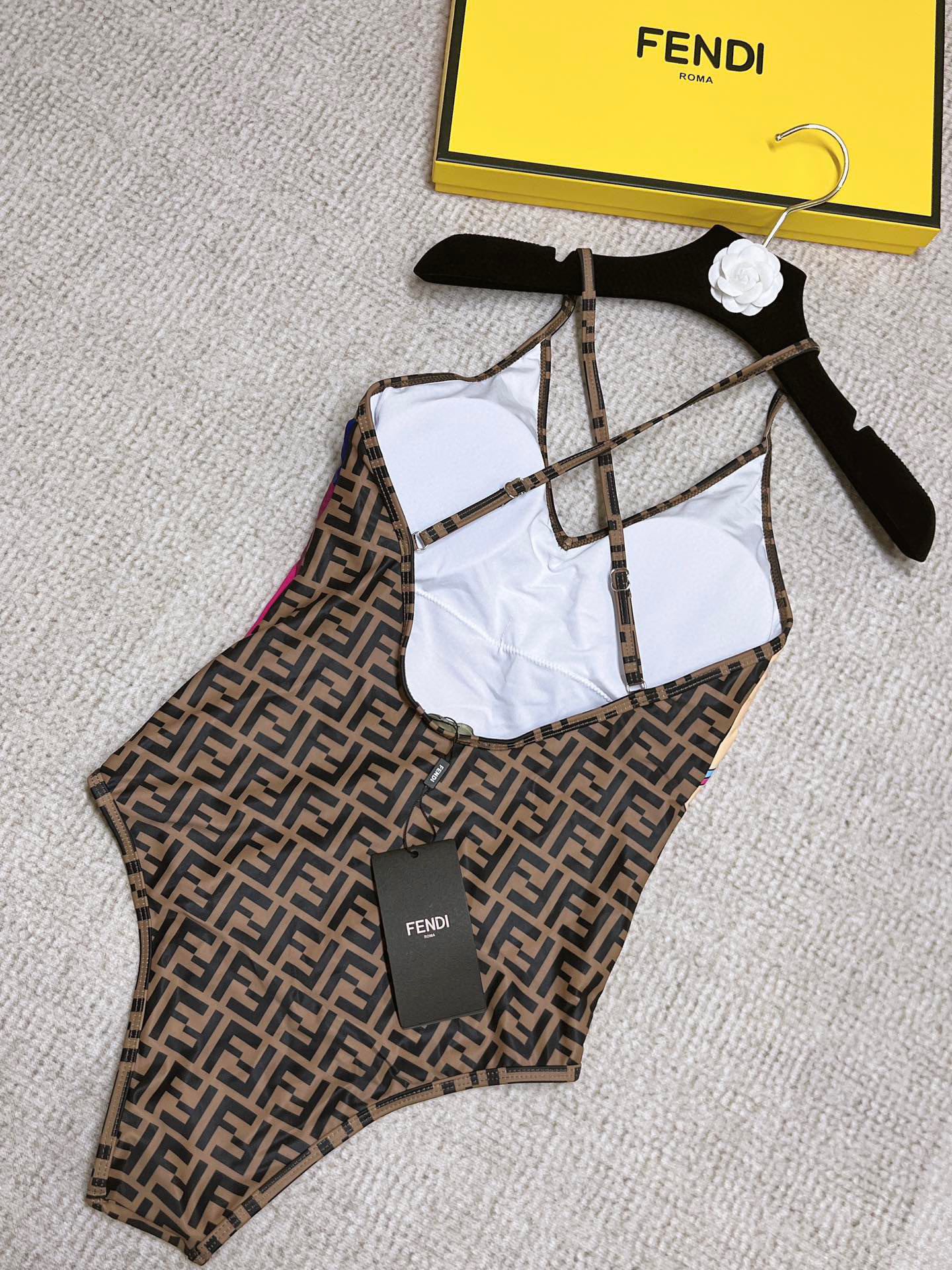 Fendi women's new one-piece bikini