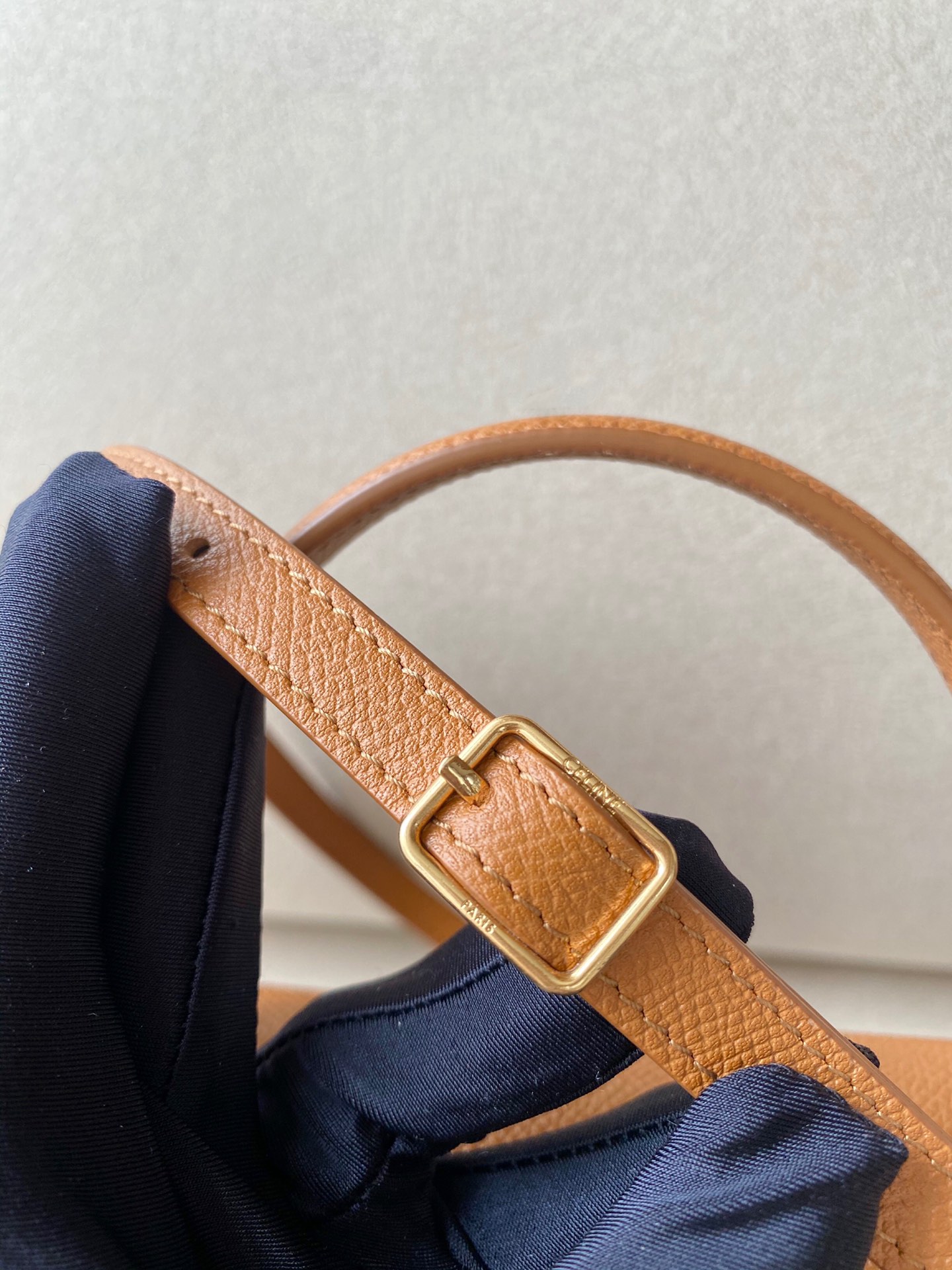 𝐂𝐞𝐥𝐢𝐧𝐞 Belt Bag Catfish Bag Small Grained Calfskin