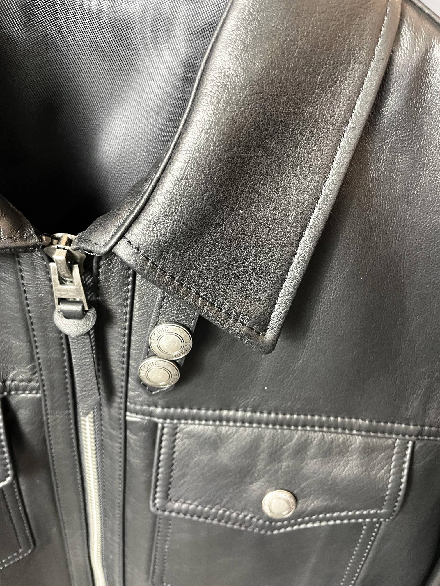 Tom Ford 23 Paris Fashion Week Leather Jackets