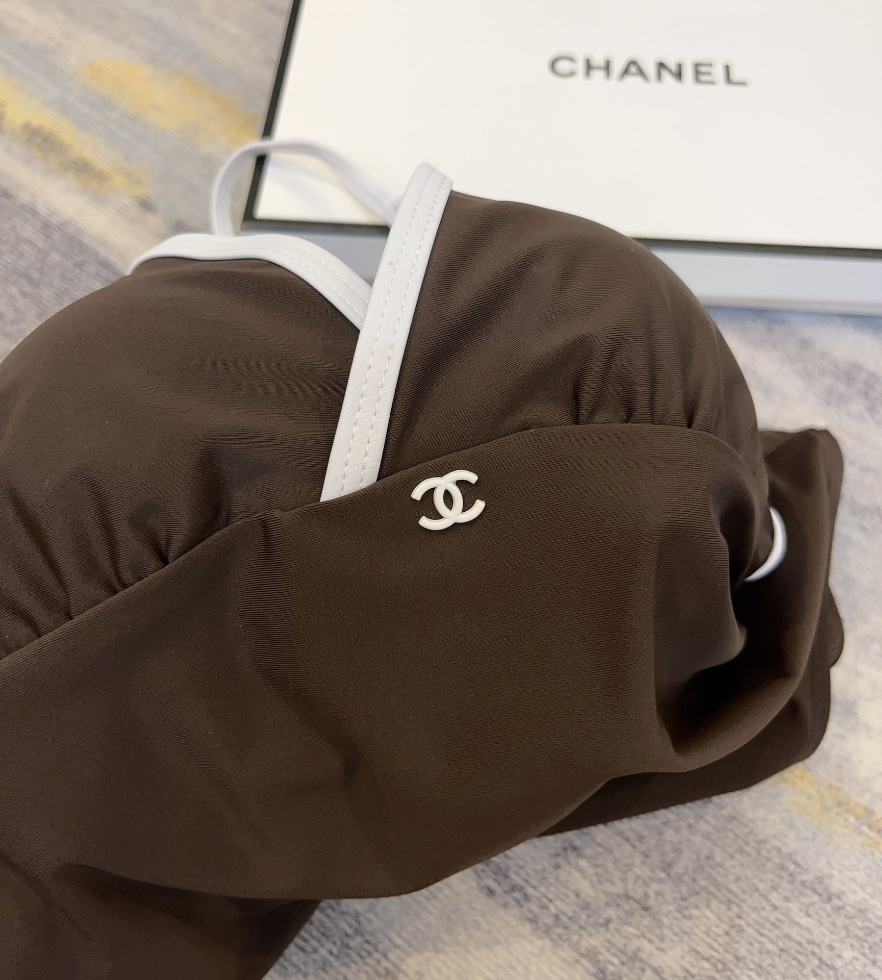 Chanel one piece swimsuit