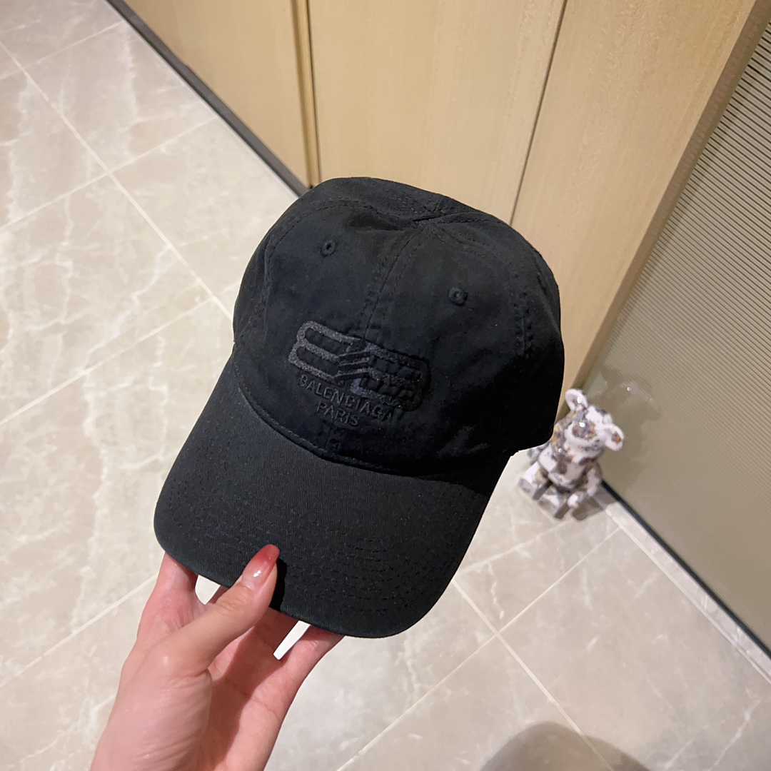 [Balenciaga] 2023 new style embroidered baseball cap