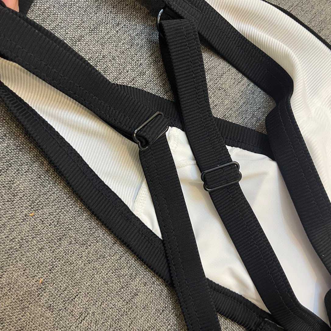 Chanel New Bikini Midi Set Petit Chanel Logo Wrap Tankini + Triangle Bottom Separate Swimsuit