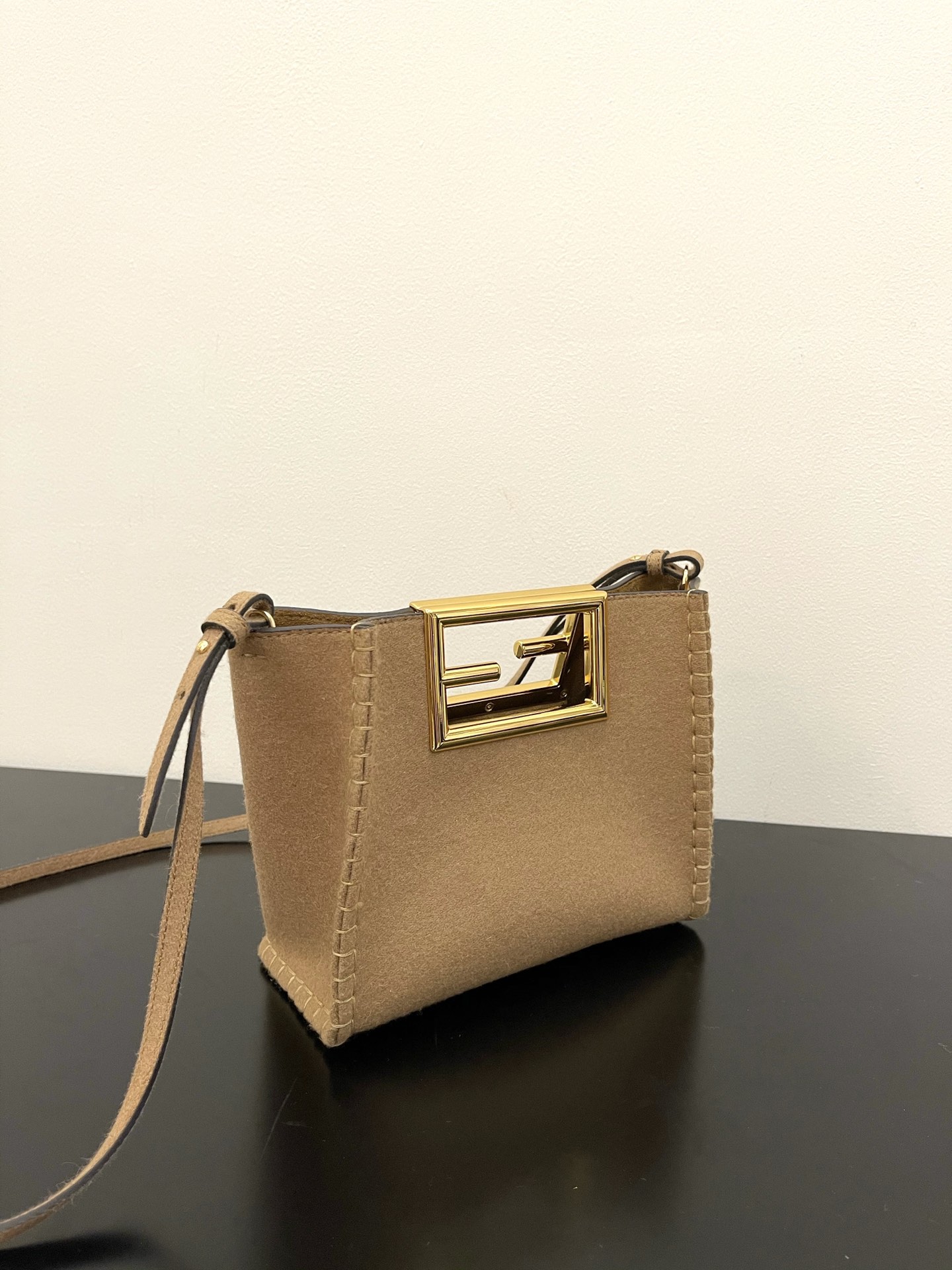 FENDI small Way new double F buckle handbag