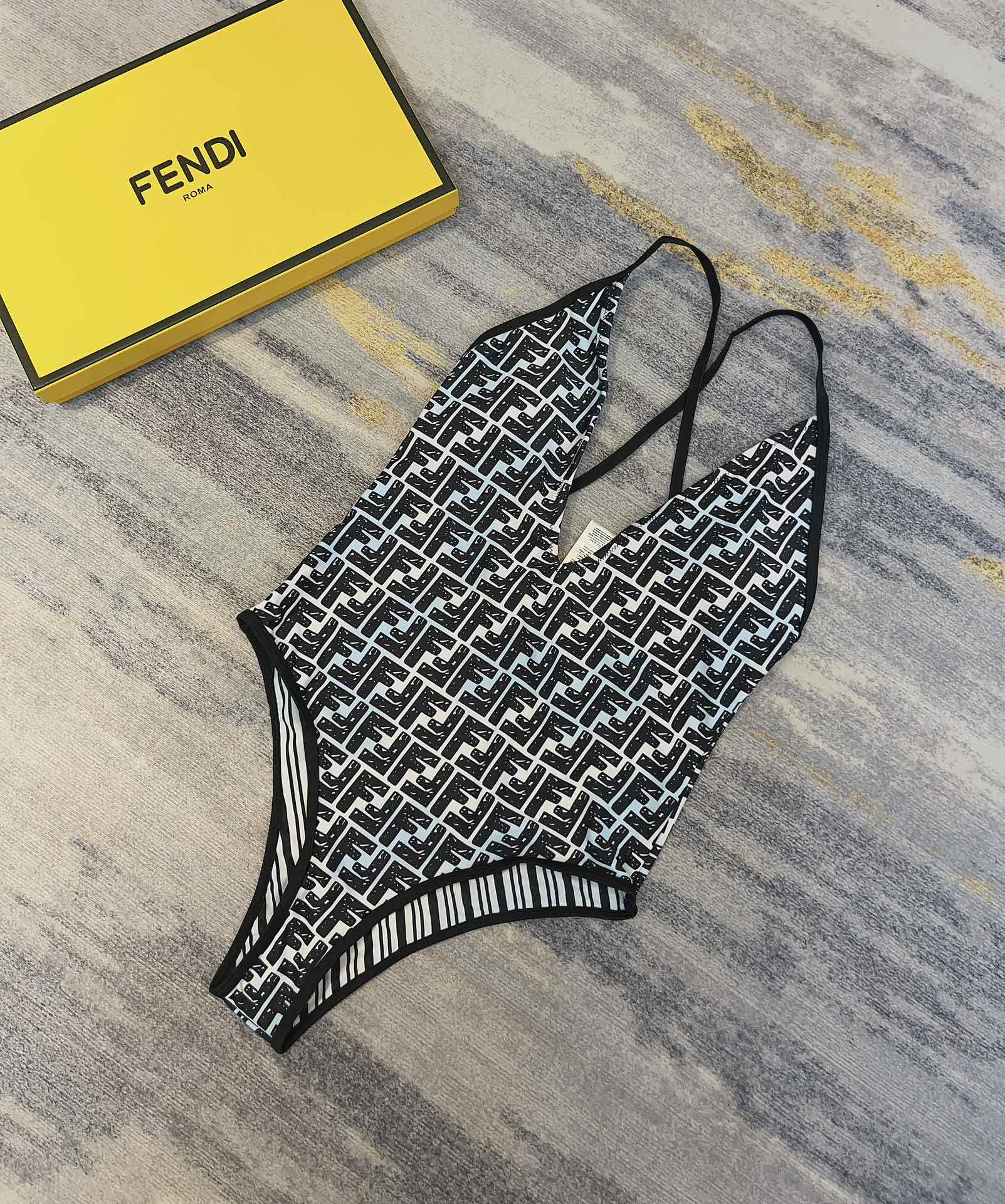 Fendi women's new one-piece bikini
