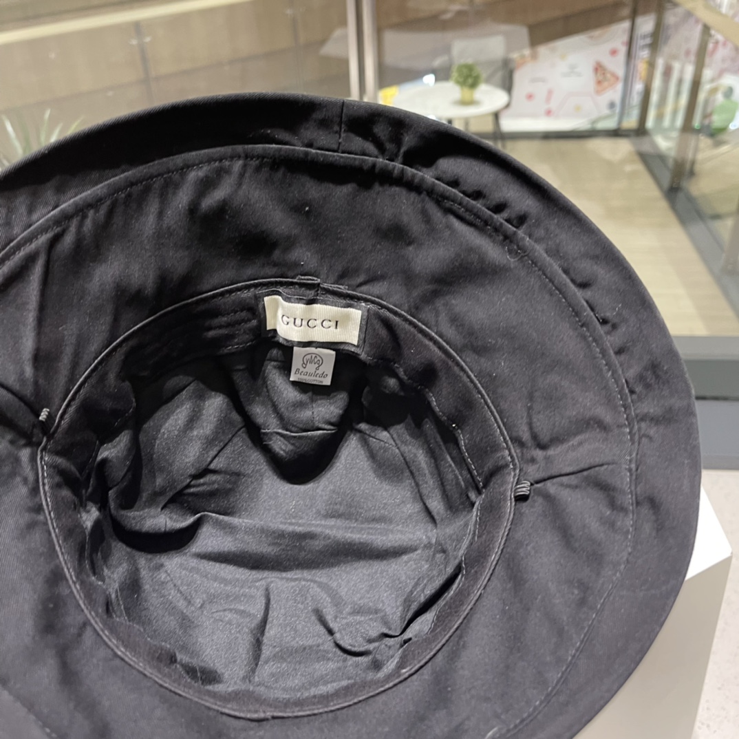 GUCCI 2023 early spring new original single north face fisherman hat