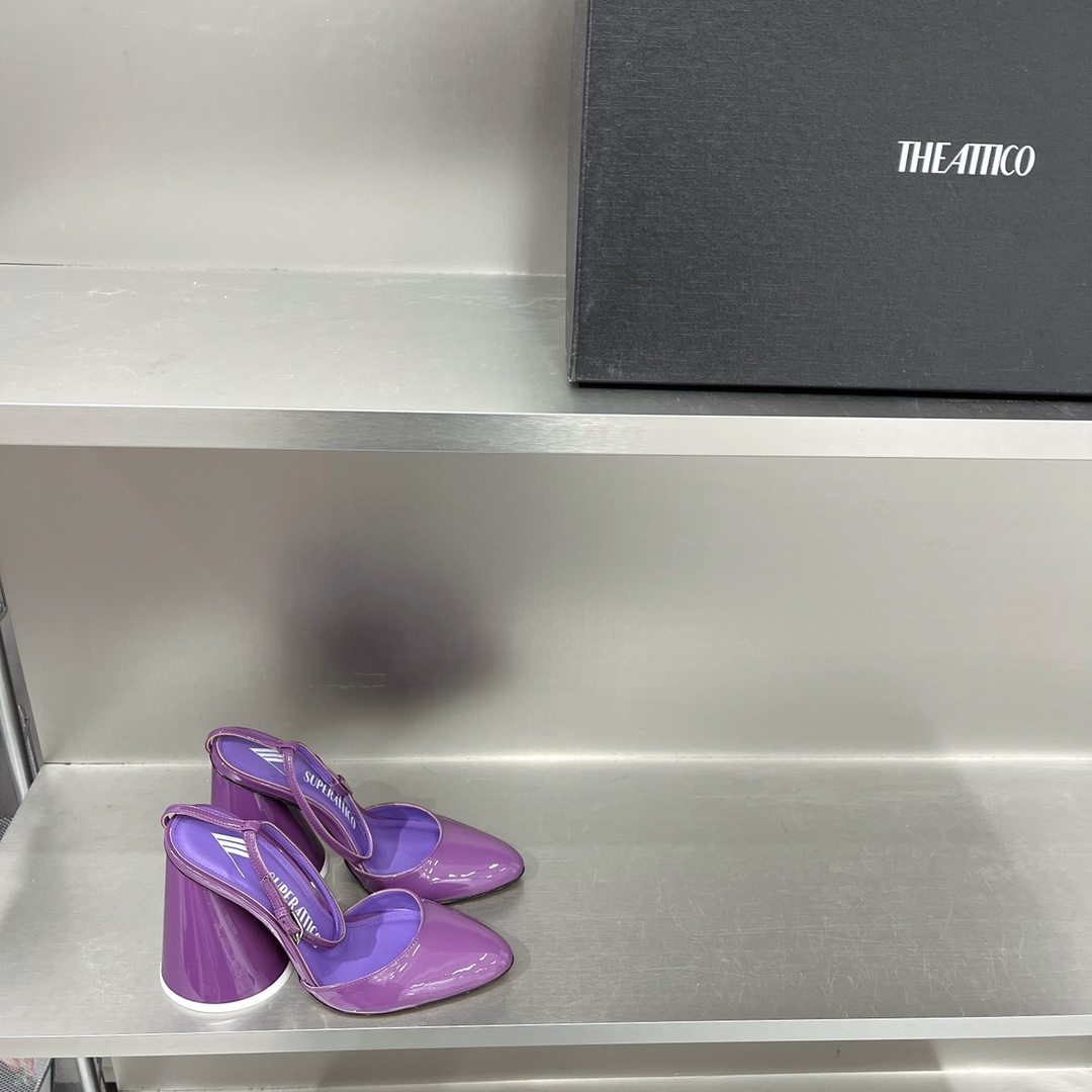 𝐓𝐇𝐄 𝐀𝐓𝐓𝐈𝐂𝐎｜𝟐𝟎𝟐𝟐/𝐒𝐒 𝐧𝐞𝐰 The Attico 2022/fw Venus Collection Lace-up heels