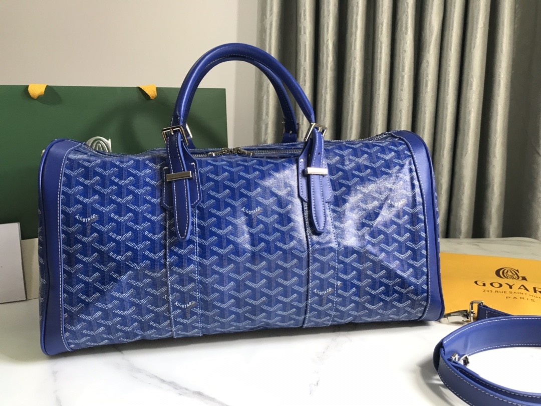 Goyard travel bag fitness bag, top quality! Size: 48 * 23 * 24cm