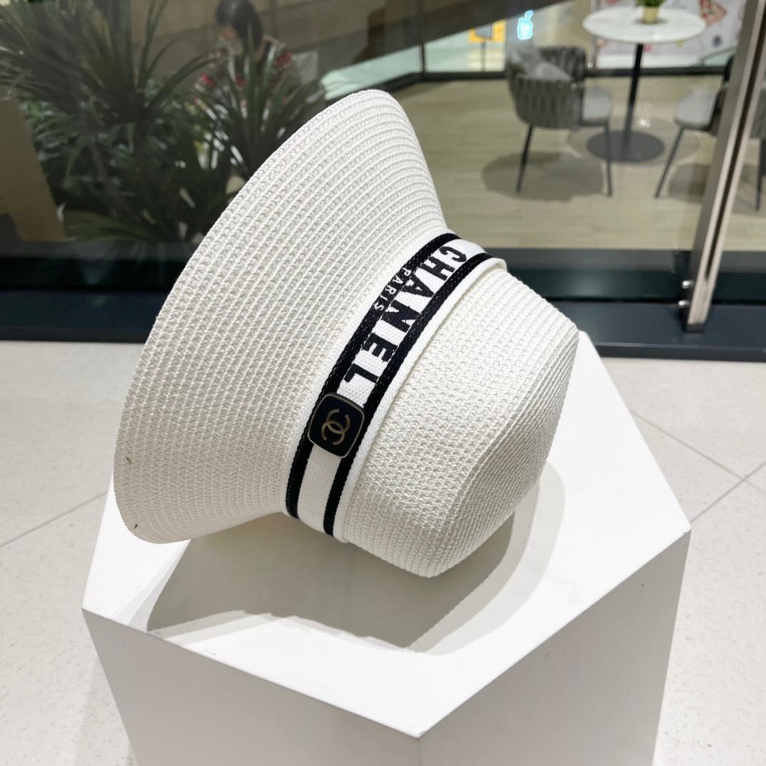 Chanel 2023 summer new straw hat