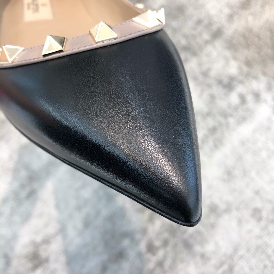 Valentino VT Collection Flats All Black