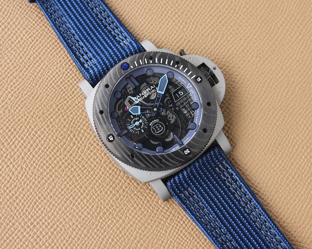 Panerai - 47mm Submersible Series Explosive Skeleton Watch