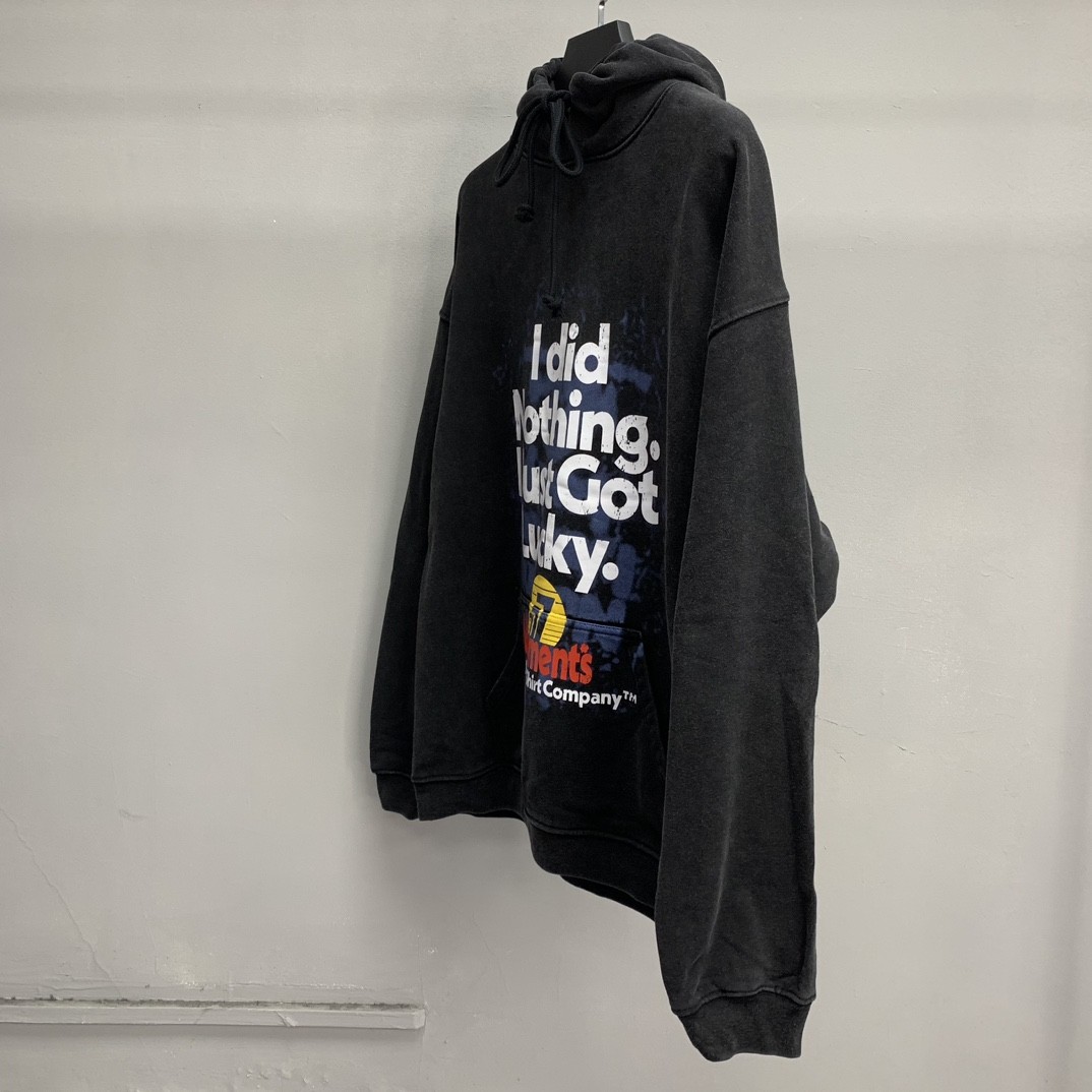 Balenciaga Lucky hooded sweatshirt