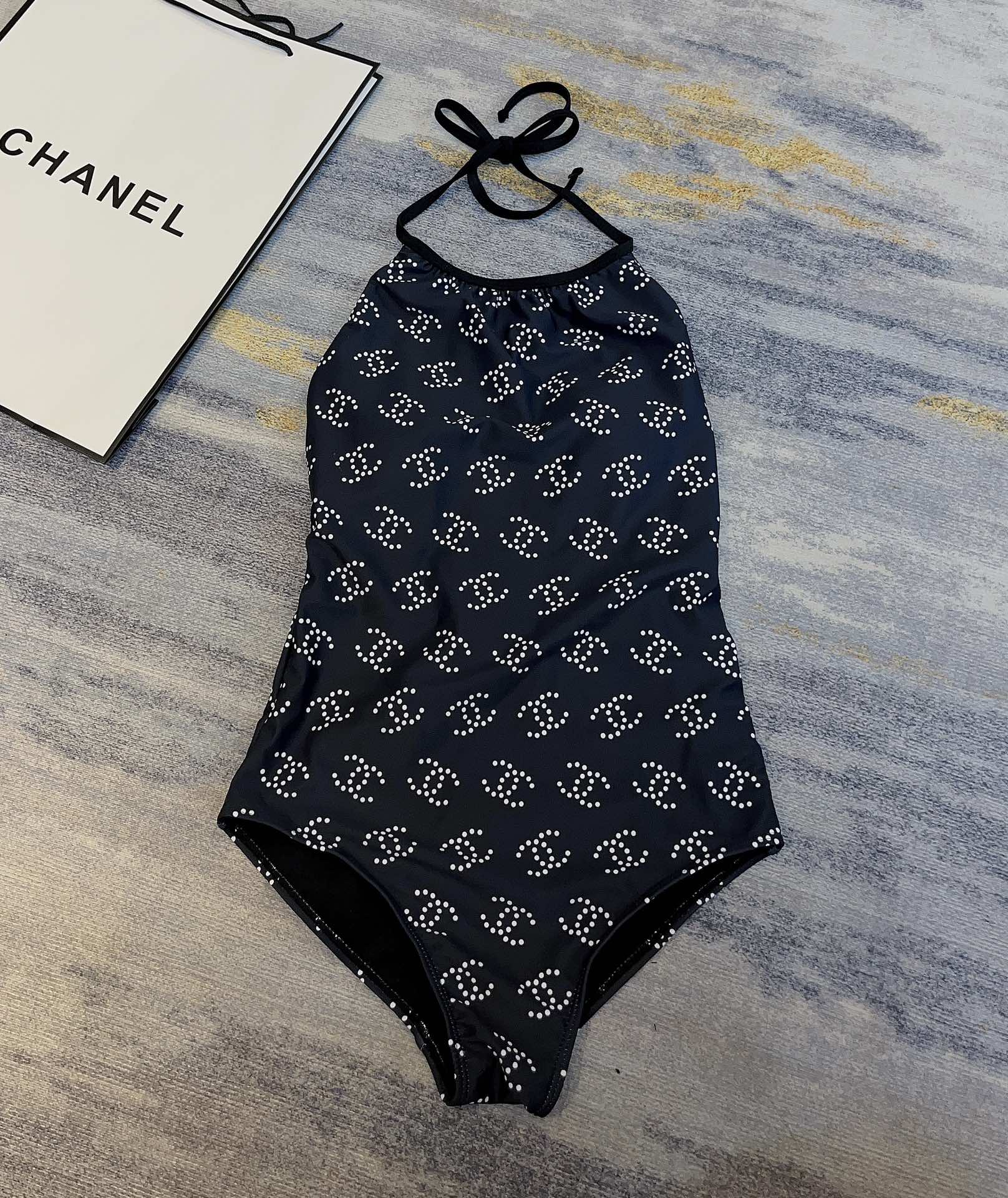 Chanel one piece swimsuit