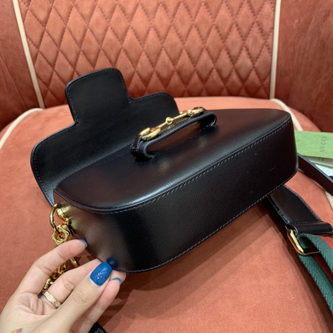 GUCCI Horsebit mini saddle bag # 658574