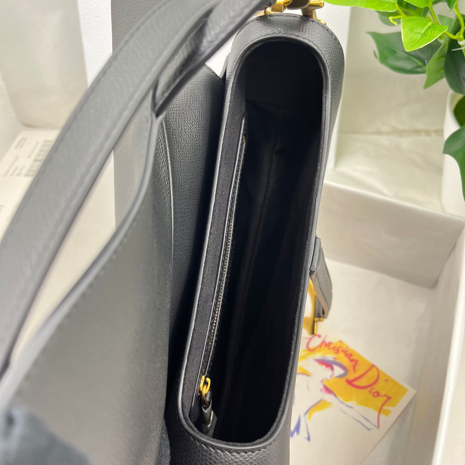 Dior saddle palm print collection