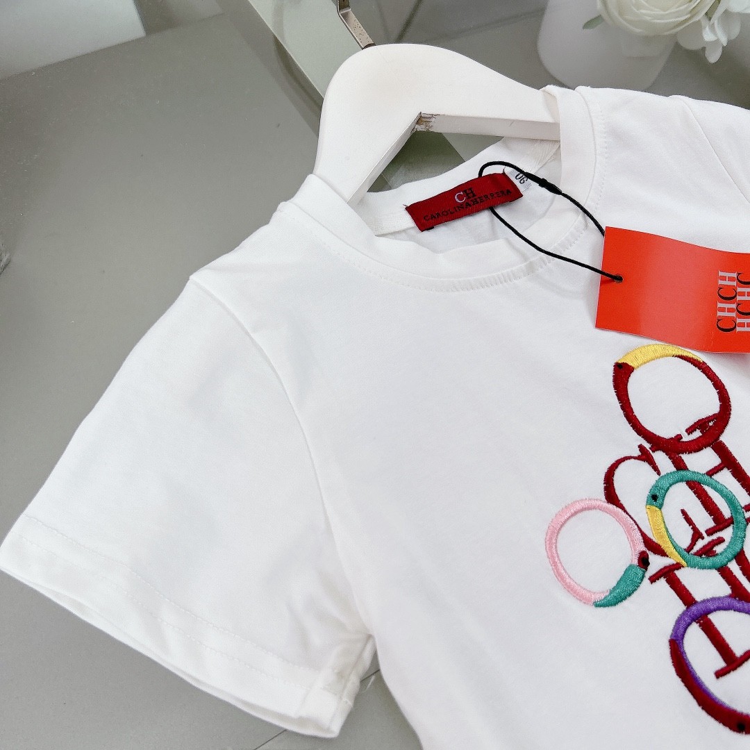 C&H Carolina Herrera Spring and Summer Girls Skirt Set