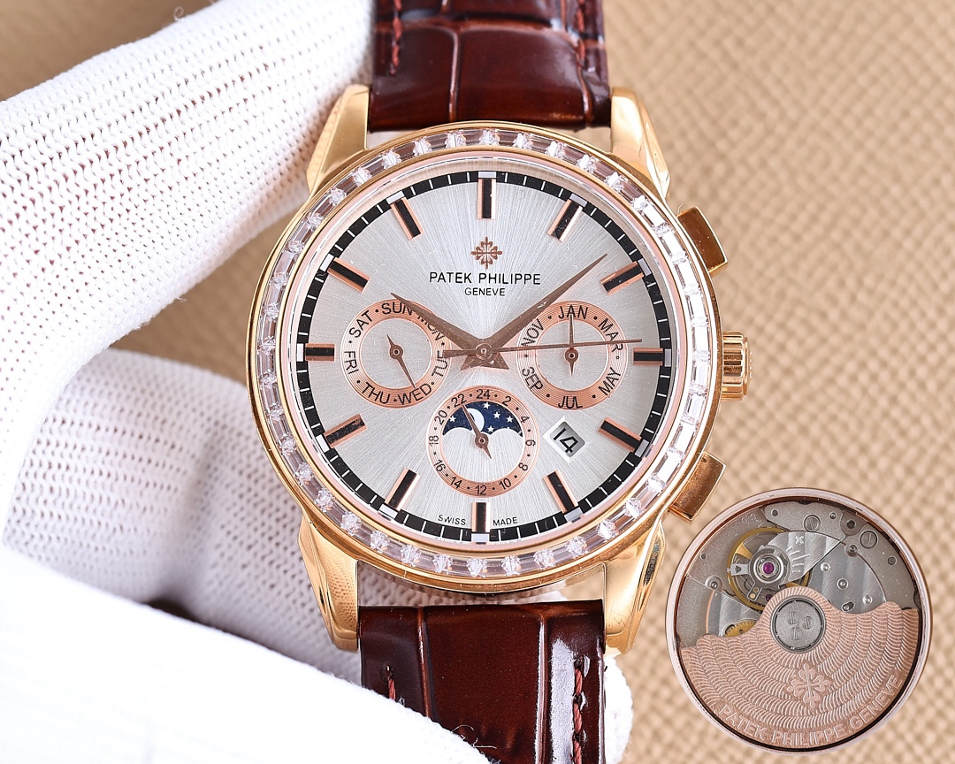 Patek Philippe imported 9100 multi-function movement