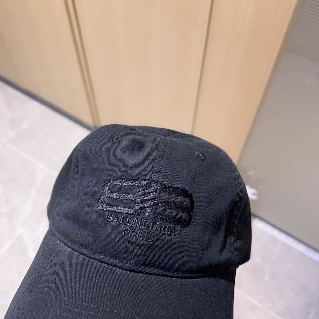 [Balenciaga] 2023 new style embroidered baseball cap