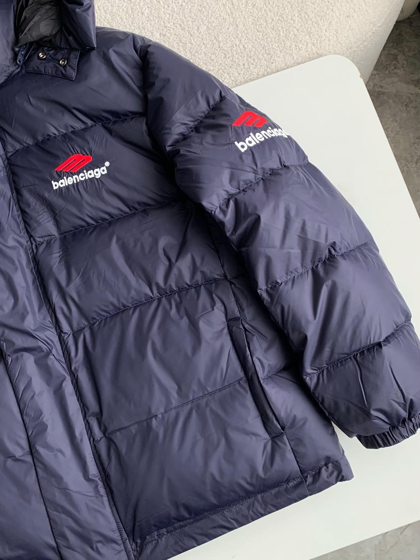 Balenciaga Short men's down jacke