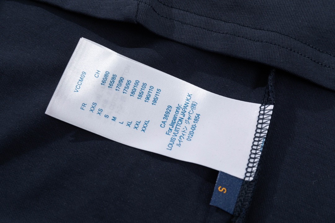 Louis Vuitton 23ss small plane full print pattern gold classic T-shirt