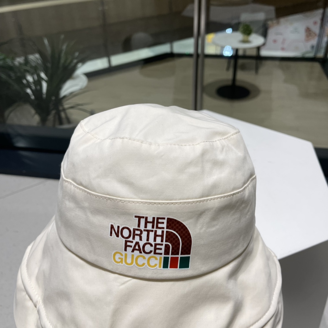 GUCCI 2023 early spring new original single north face fisherman hat