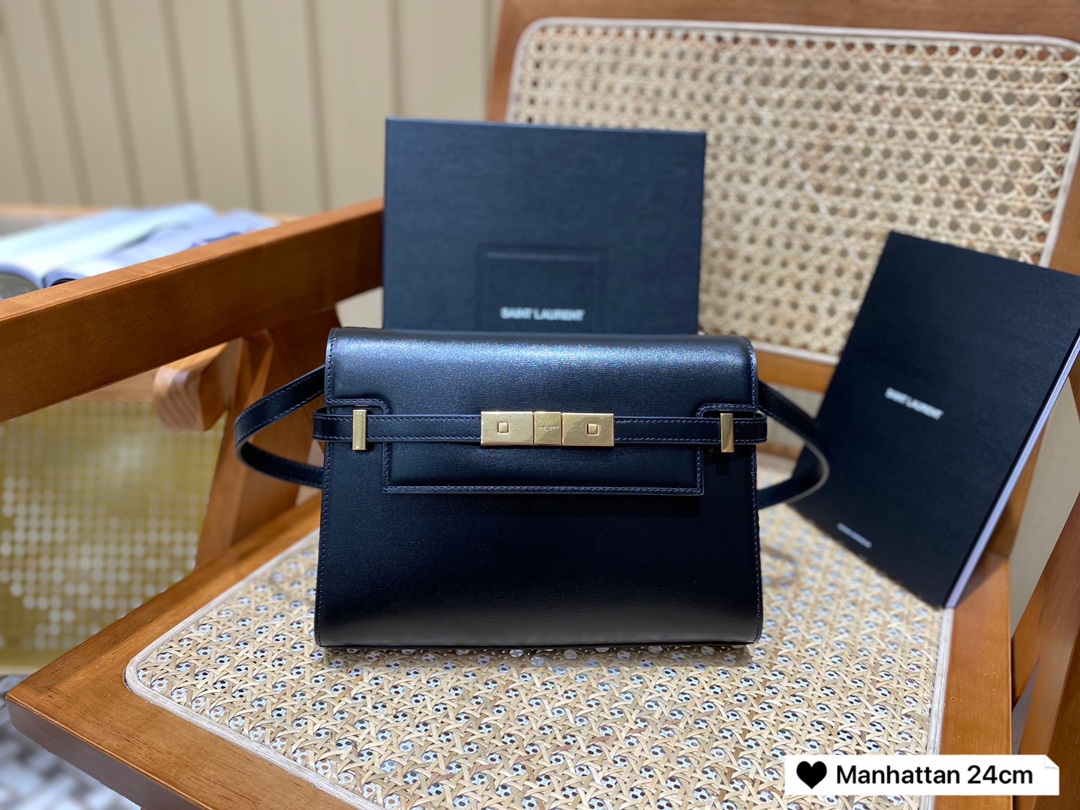 SAINT LAURENT【𝙈𝙖𝙣𝙝𝙖𝙩𝙩𝙖𝙣 𝟮𝟰𝙘𝙢】675626.Jd