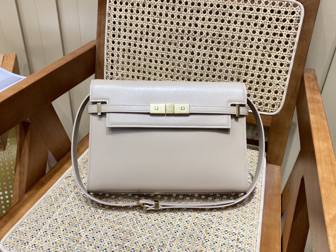 SAINT LAURENT 𝑴𝒂𝒏𝒉𝒂𝒕𝒕𝒂𝒏 〈Original leather version〉#579271