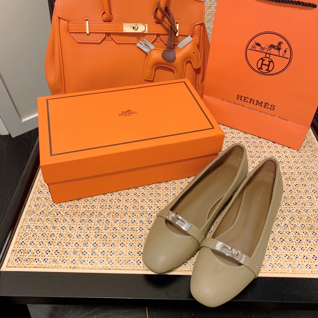 Hermes H shoes