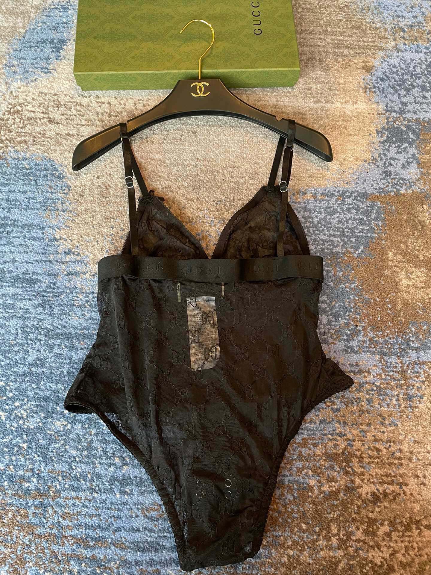 Gucci new mesh swimsuit