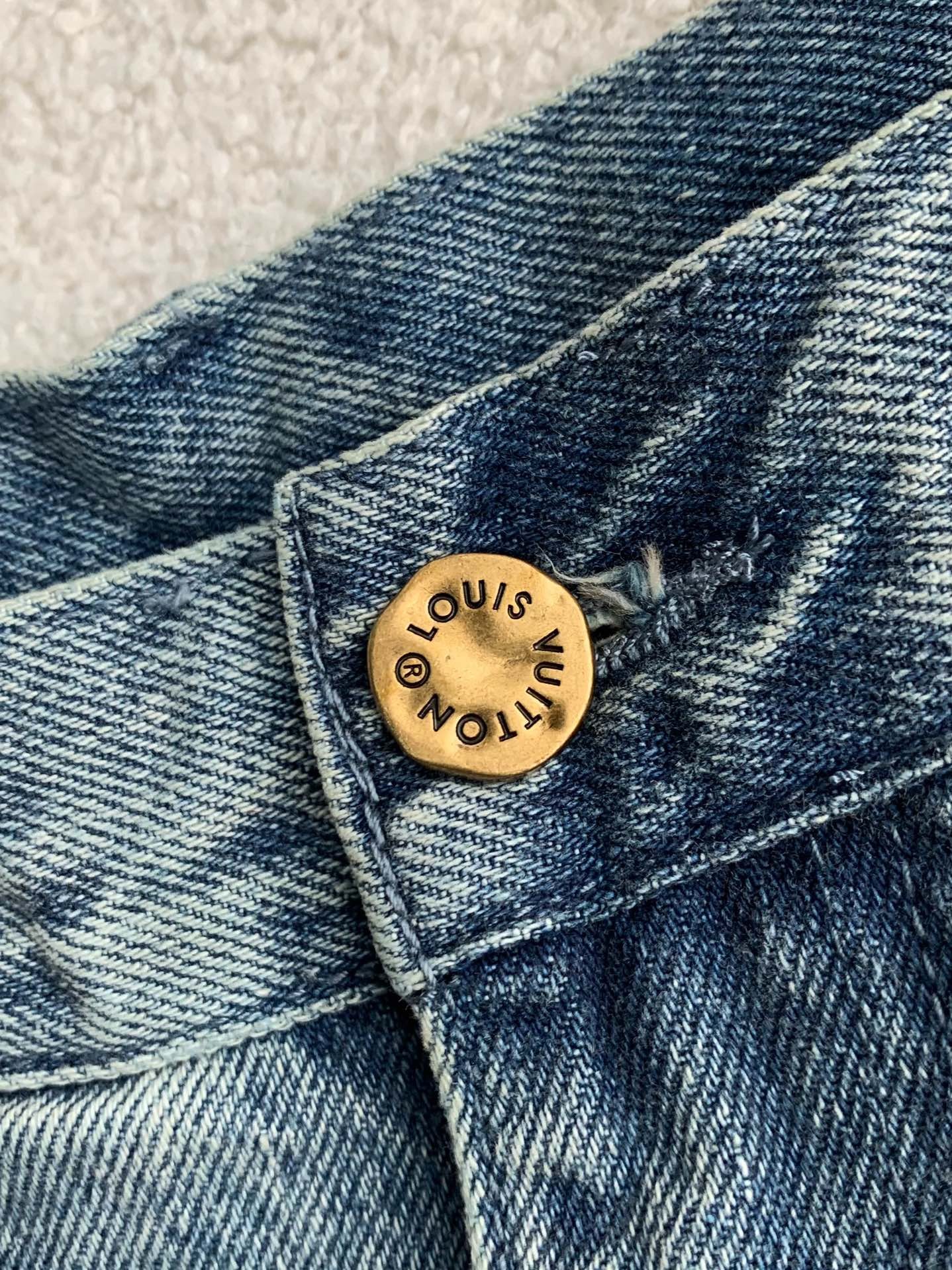 LOUIS VUITTON Jean shorts