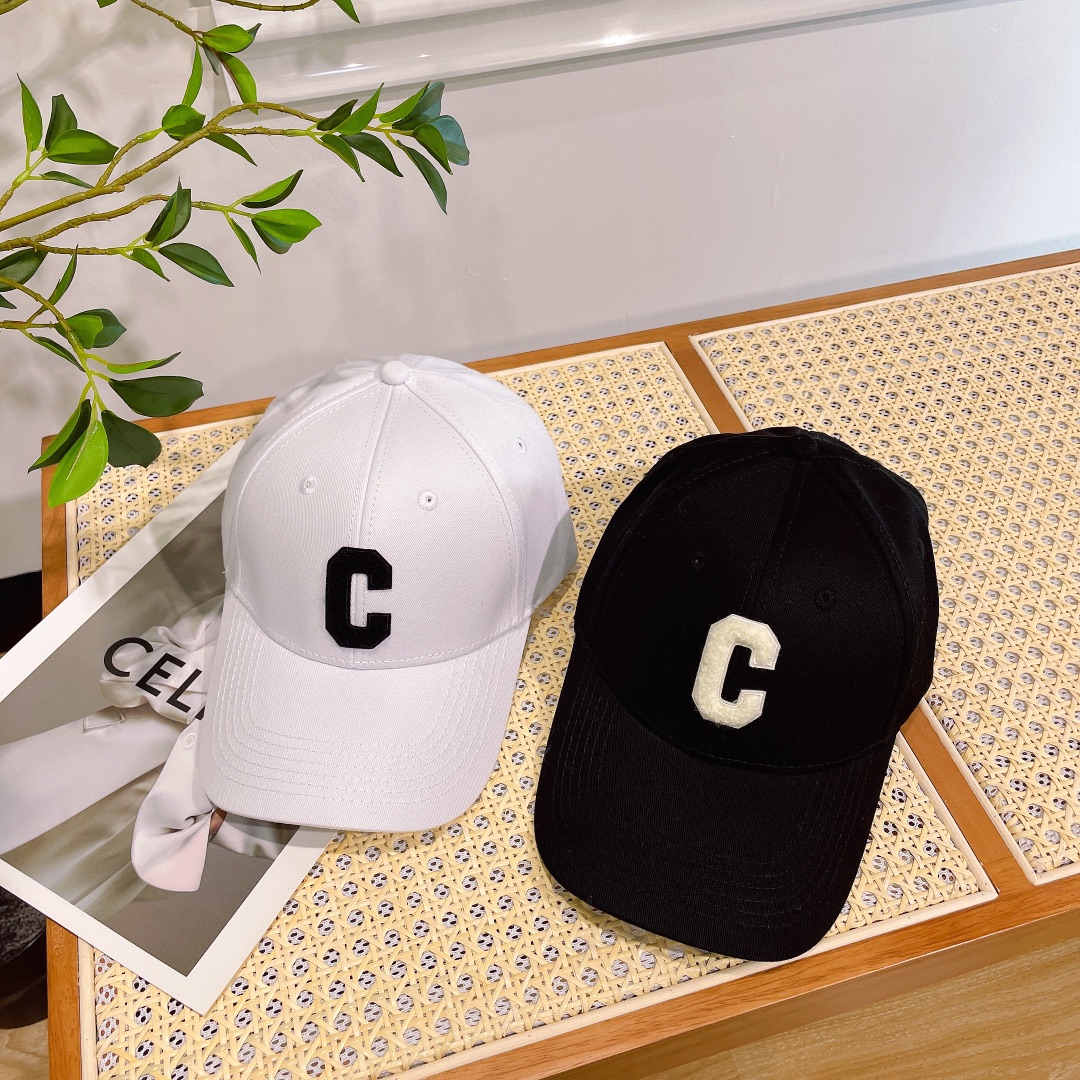 [CELINE] 2023 spring and summer new simple baseball cap