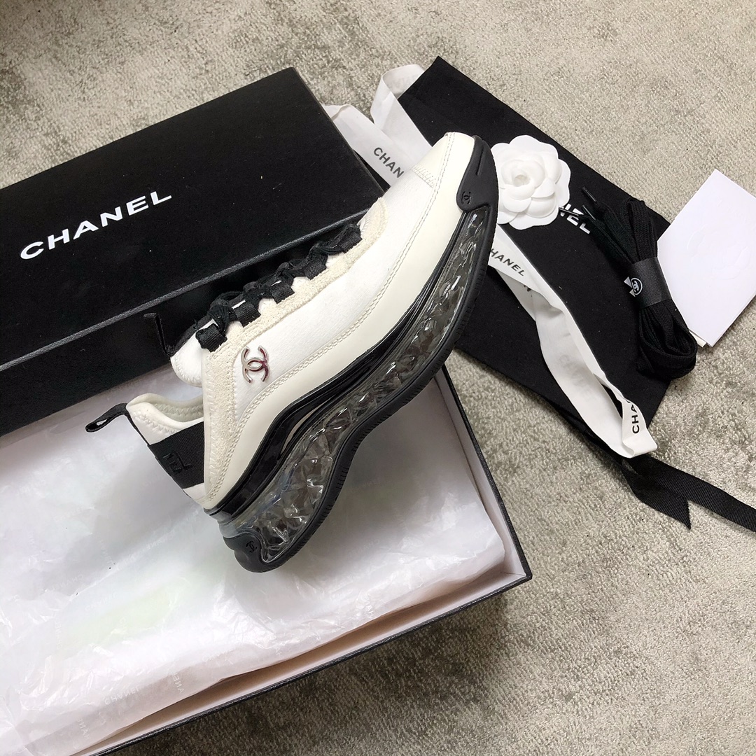 CHANEL sneakers classic small incense sneakers cowhide sheepskin leather genuine leather sole