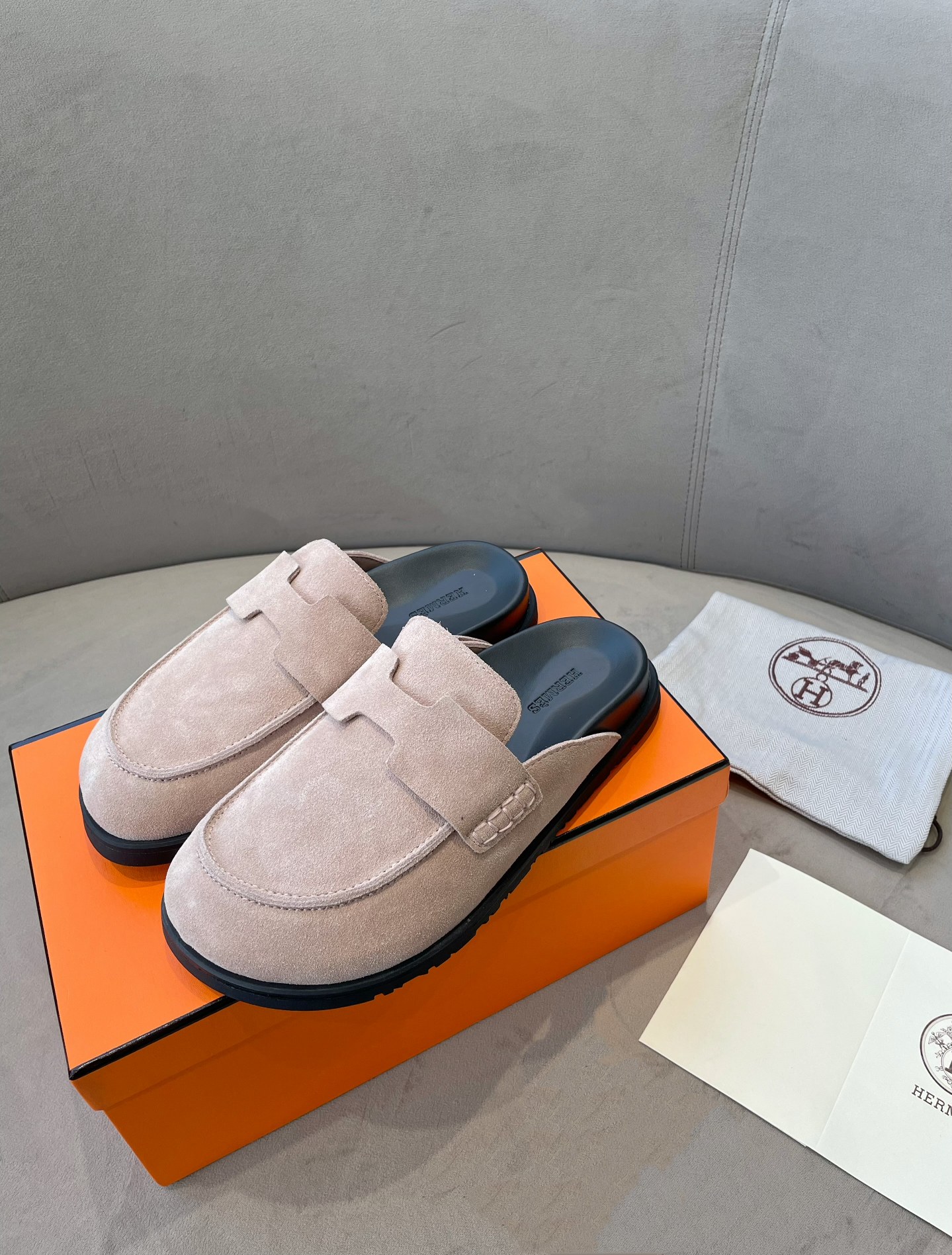 Hermes Birkenstock Mules