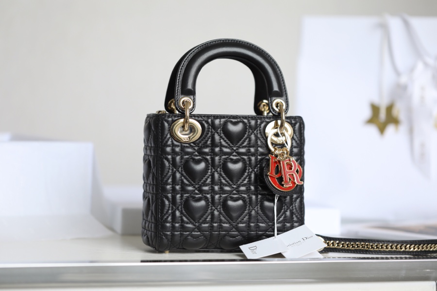 Dior Lady three compartments Tanabata model black ▪️ DR-081