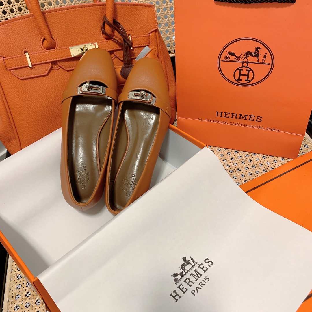 Hermes H shoes