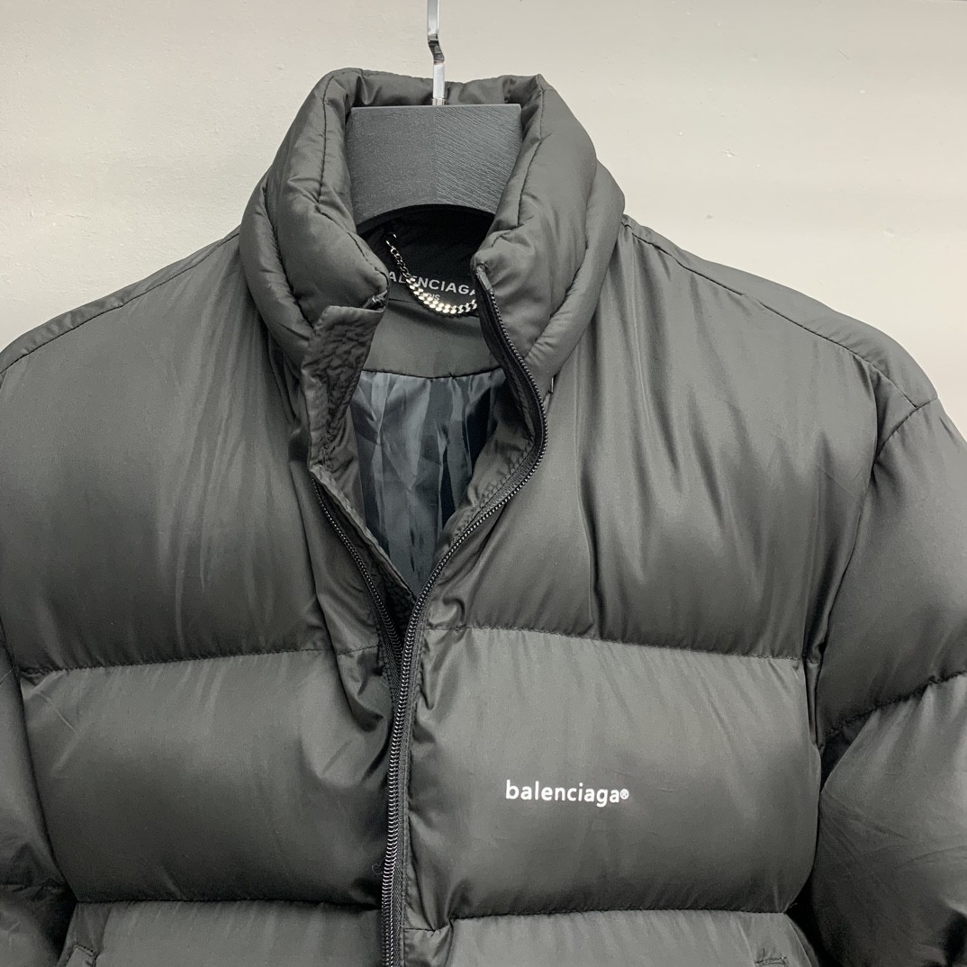 Balenciaga small letter down jacket