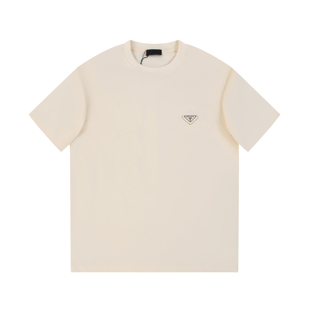 Prada new classic metal logo t-shirt spring summer 2024