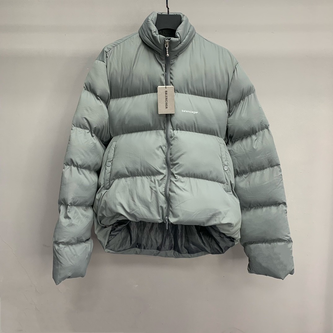 Balenciaga small letter down jacket